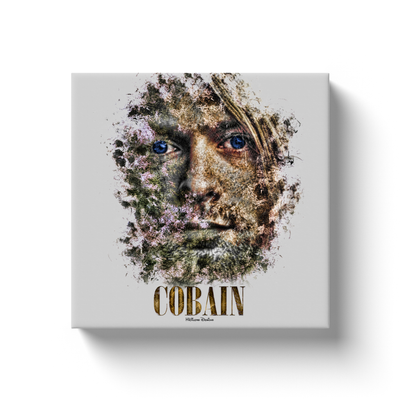 Kurt Cobain Ink Smudge Style Art Print