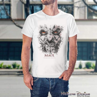 Darth Maul Ink Smudge Mens Hanes T-Shirt