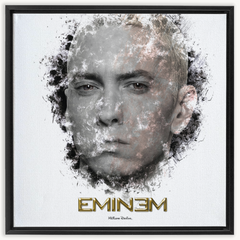 Eminem Ink Smudge Style Art Print