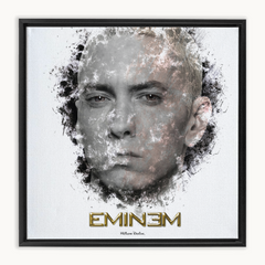 Eminem Ink Smudge Style Art Print