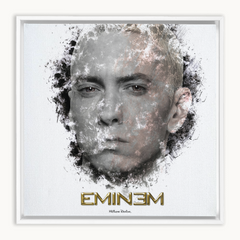 Eminem Ink Smudge Style Art Print