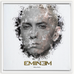 Eminem Ink Smudge Style Art Print