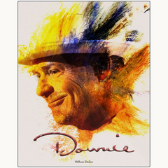 Gord Downie Water Colour Style Art Print