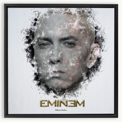 Eminem Ink Smudge Style Art Print