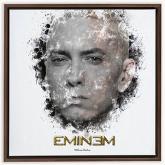 Eminem Ink Smudge Style Art Print