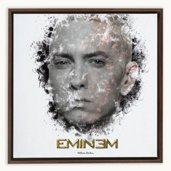 Eminem Ink Smudge Style Art Print