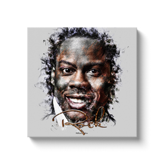 Chris Rock Ink Smudge Style Art Print