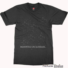 Meanwhile On Alderaan Mens Hanes T-Shirt - S