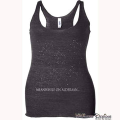 Meanwhile on Alderaan Womens Racerback Tank Top - XS