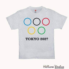 Covid-19 Tokyo 2020 Men’s Hanes T-Shirt - Ash Grey / Small (S)
