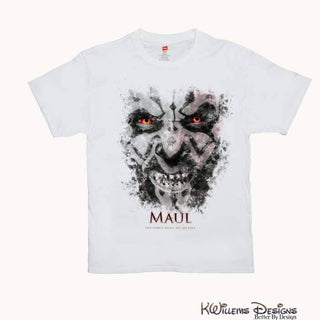 Darth Maul Ink Smudge Men's Hanes T-Shirt