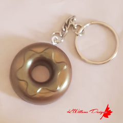 Donut Key Chains - Glazed / Chocolate / Chocolate