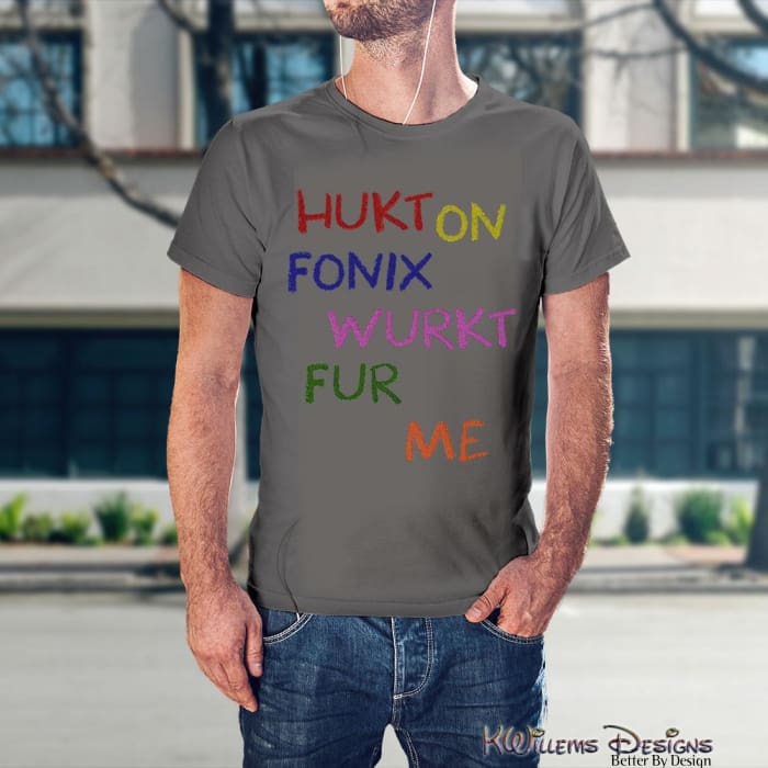 Hukt On Fonix Mens Hanes T-Shirt