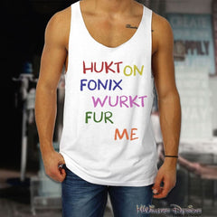 Hukt On Fonix Mens Tank Top