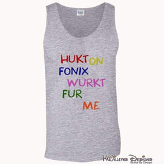 Hukt On Fonix Mens Tank Top - Grey / S