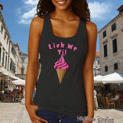 Ice Cream Ladies Racerback Tank Top