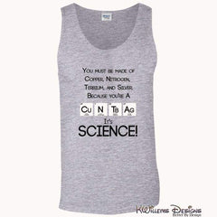 Its Science Mens Tank Top - Grey / 2XL