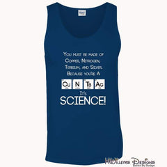 Its Science Mens Tank Top - Navy / S