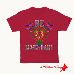 Be Legendary Mens T-Shirts - Red / Small (S)