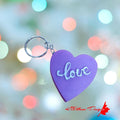 Love Heart Key Chain