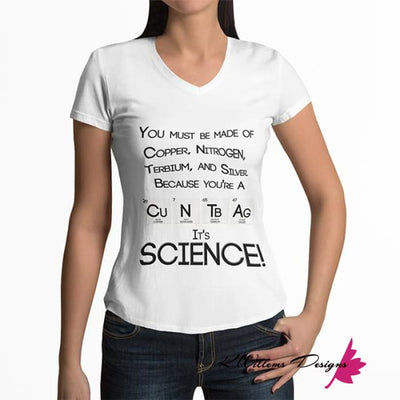 It’s Science Women’s V-Neck T-Shirt