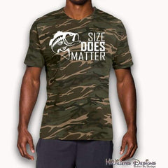 Size Matters Mens Camo Tee