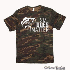 Size Matters Mens Camo Tee - S