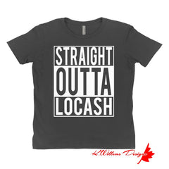 Straight Outta Locash Women’s T-Shirt - Black / Small (S)