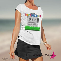 Toys Were Us Womens V-Neck T-Shirt