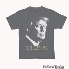 Traitor 45 Mens Hanes T-Shirts - Smoke Grey / Small (S)
