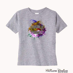 Trouble Maker Kids T-Shirt - Heather Grey / 2T