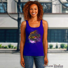 Trouble Maker Womens Racerback Tank Top